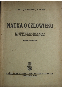 Nauka o człowieku 1948 r.