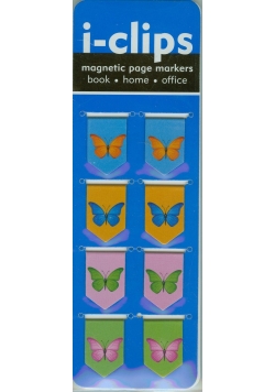 Zakładka magnetyczna Motyle