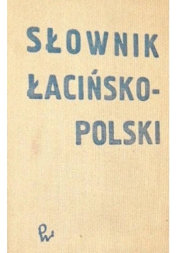 Słownik łacińsko - polski