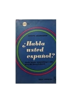 Habla usted espanol