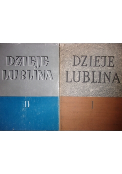Dzieje Lublina Tom I i II
