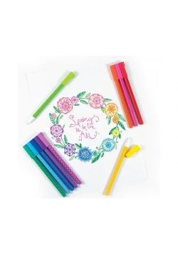 Cienkopisy żelowe Color Connect Gel Pens 12kolorów