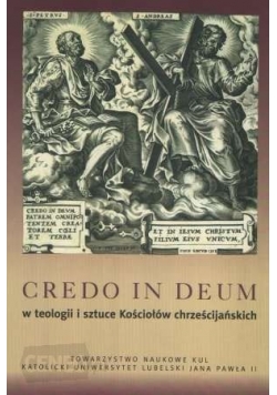 Credo in deum w teoogii i sztuce Kościołów chrześcijańskich, nowa