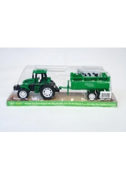 Traktor z przyczepą