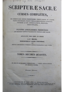 Scripturae Sacrae Cursus Completus 1866r