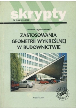 Zastosowania geometrii wykreślnej w budownictwie