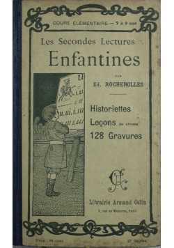 Les Secondes Lectures Enfantines 1910