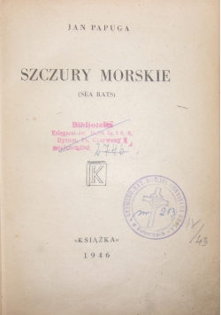 Szczury morskie, 1946 r.