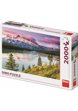 Puzzle 2000 Góry Rocky