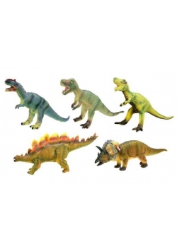 Dinozaury plastikowe, rózne rodzaje