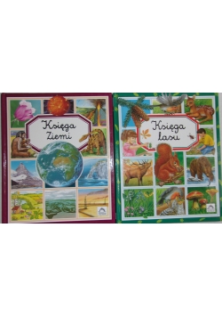 Księga lasu/Księga Ziemi- zestaw 2 książek
