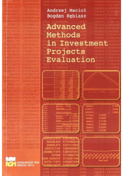 Advanced Methods in Investment Projects Evaluation