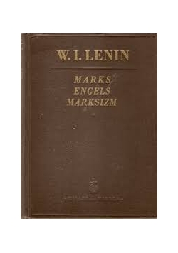 Marks Engels Marksizm,1949 r.