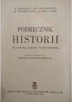 Podręcznik historii,1947 r.