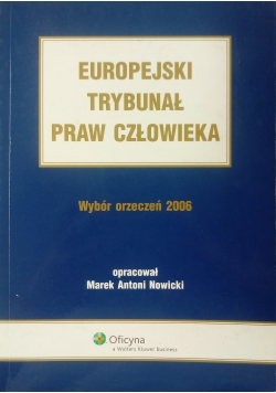 Europejski Trybunał Praw Człowieka