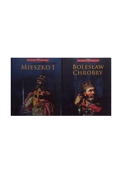 Władcy Polski Mieszko I/Bolesław Chrobry, zestaw 2 książek