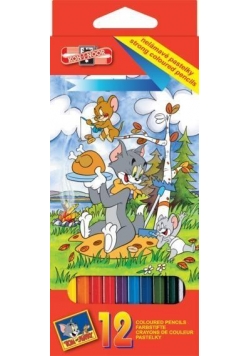 Kredki 12 kolorów Tom & Jerry
