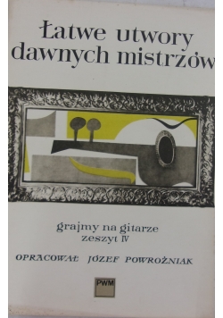 Łatwe utwory dawnych mistrzów
