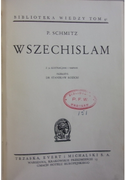 Wszechislam, 1939 r.