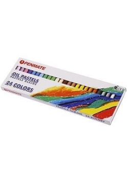 Pastele olejne 24 kolory PENMATE