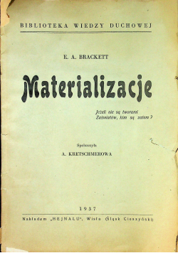 Materializacje 1937 r.