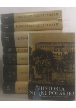 Historia Nauki Polskiej, Zestaw 8 Książek