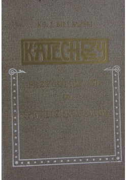 Katechezy, 1912r.