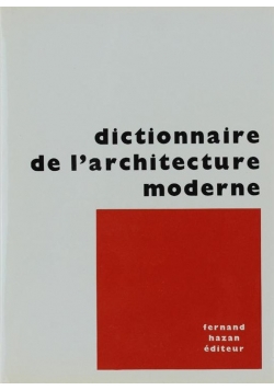 Dictionnaire de larchitecture moderne