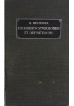 Enchiridion symbolorum, 1911 r.