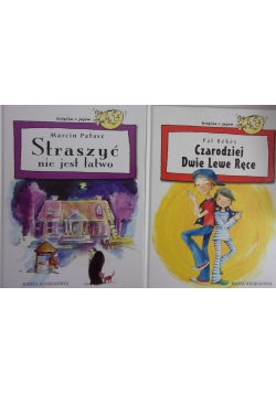 Straszyć nie jest łatwo i Czarodziej Dwie Lewe Ręce. Zestaw 2 książek