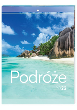Kalendarz 2022 ścienny 31x23 Podróże