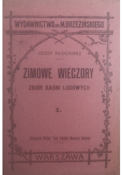 Zimowe wieczory zbiór baśni ludowych I, 1923 r.