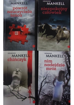 Mankell, zestaw 4 książek