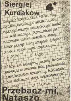 Przebacz mi Nataszo