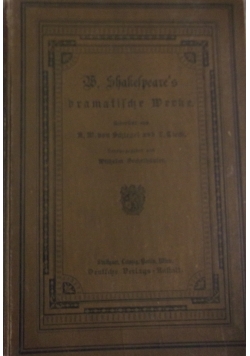 W. Shakespeare's dramatische Werke