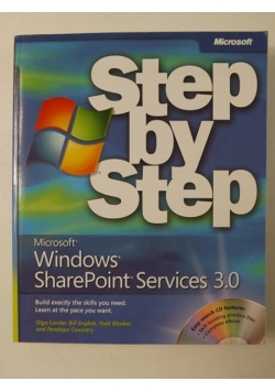 Step by Step Windows SharePoint Services 3.0