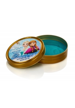 Inteligentna Plastelina Frozen turkusowa z brokatem