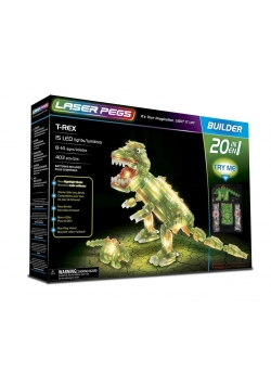 Klocki laser pegs 20 w 1 T-Rex