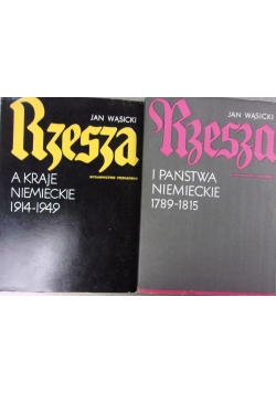 Rzesza - zestaw dwóch książek