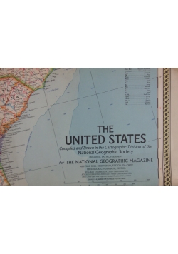 The United States, mapa