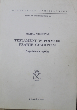 Testament w polskim prawie cywilnym