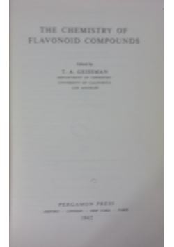 The Chemistry of Flavonoid Compounds
