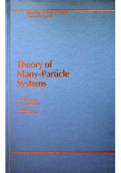 Theory of many particle systems