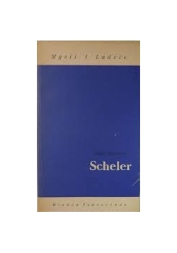 Myśli i ludzie - Scheler