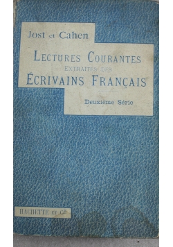 Lectures courantes extraites des ecrivains Francais 1899 r.