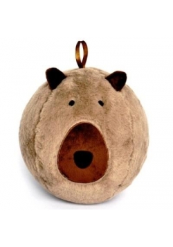 Piłka Fuzzy Ball S'cool Bear brązowa D.RECT