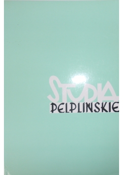 Studia Pelplińskie  Tom XXXVI