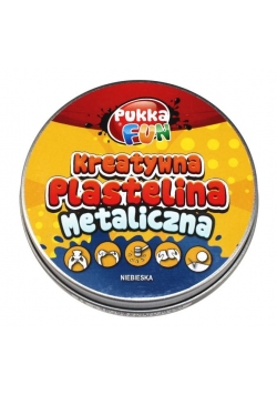 Kreatywna plastelina - Metaliczna niebieska