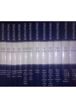 Zestaw słowników, 12 tomów