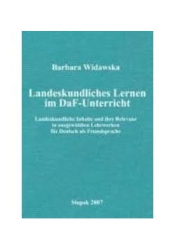 Landeskundliches lernen im DaF-unterricht